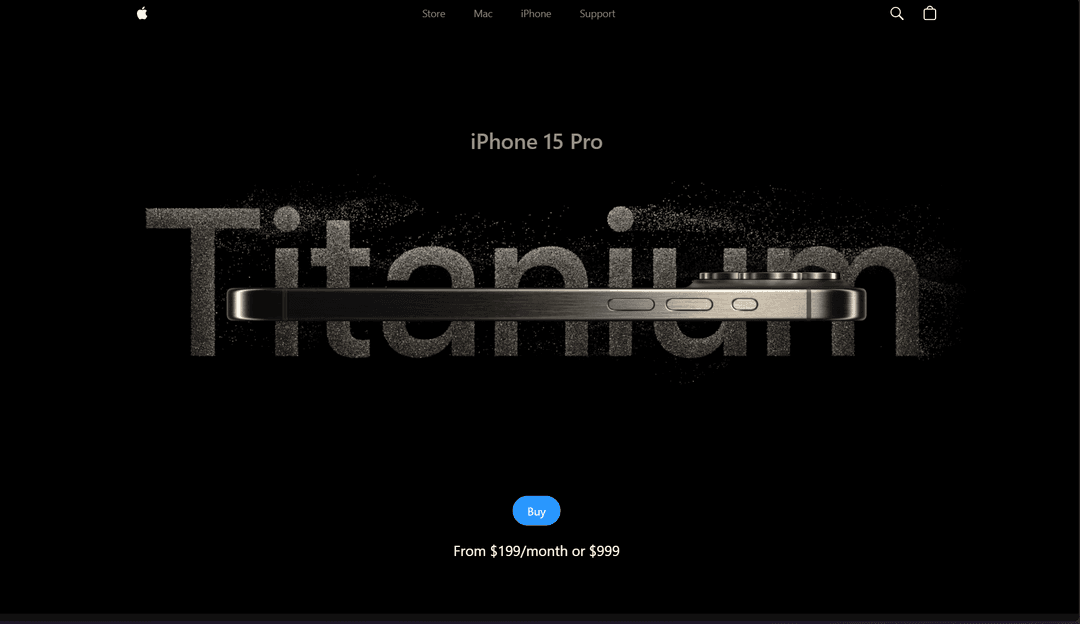 Iphone Landing